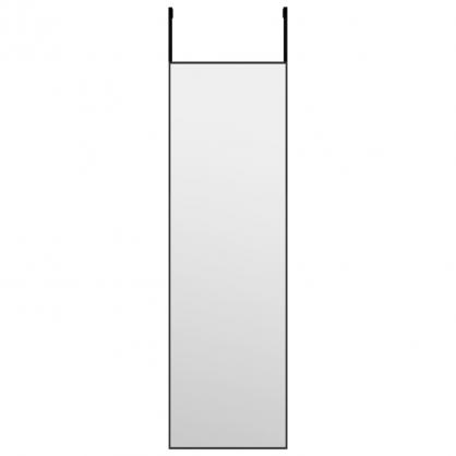 Drspeil sort 30x100 cm glass og aluminium , hemmetshjarta.no