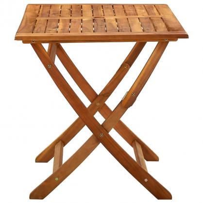 Sammenleggbart spisebord for hage 120x70x75 cm heltre akasietre , hemmetshjarta.no