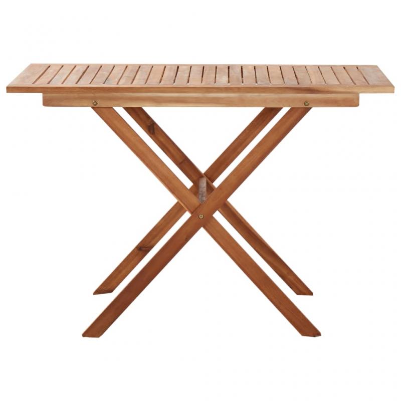 Spisebord for hage 110x67x74 cm heltre akasietre , hemmetshjarta.no