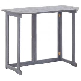 Balkongbord sammenleggbart 90x50x74 cm heltre akasietre , hemmetshjarta.no
