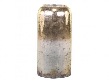Chic Antique Vase H40 / 19 cm antikk guld , hemmetshjarta.no