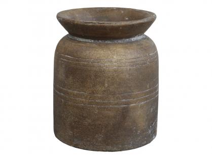 Chic Antique Vase spor deco H22,5 / 19 cm mrk natur , hemmetshjarta.no