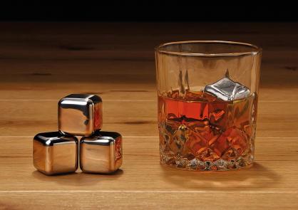 Luksus Whiskysett treboks 12 stlterning 1 pose 1 tang (B/H/D) 14x4x13cm , hemmetshjarta.no