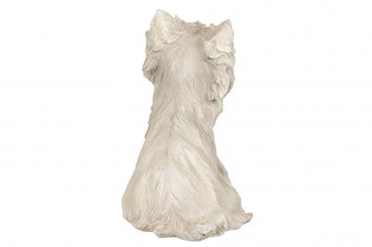 A Lot Dekoration - Dekorasjon Hund Malteser Poly 19x25cm , hemmetshjarta.no