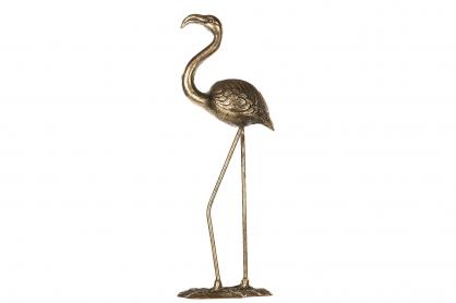 A Lot decoration Flamingo Met / Stpejern G.Brun 19x13x56cm , hemmetshjarta.no