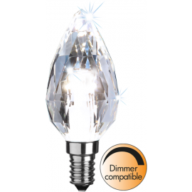 LED-Lampe E14 Diamond Ø40 Dim lm435/38w , hemmetshjarta.no