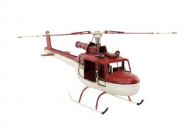 A Lot Dekoration - Metalldekorasjon Helikopter Metall 35x11x16cm , hemmetshjarta.no
