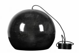 Lampe Globe Grå Onyx Ø45x36cm , hemmetshjarta.no