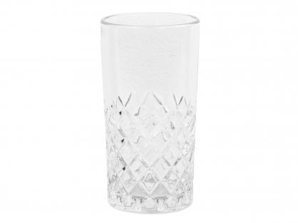 Chic Antique Lorient glass diamantslipt H15 / 8 cm klar , hemmetshjarta.no