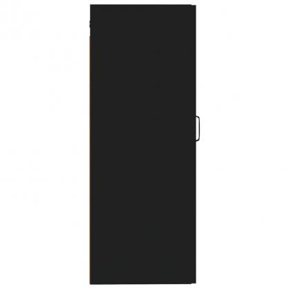 Veggskap svart 35x34x90 cm konstruert tre , hemmetshjarta.no