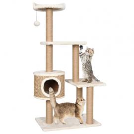 Kattetre med klorestolpe 123 cm sjøgress , hemmetshjarta.no