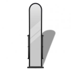 Gulvspeil speil 152 cm sort , hemmetshjarta.no