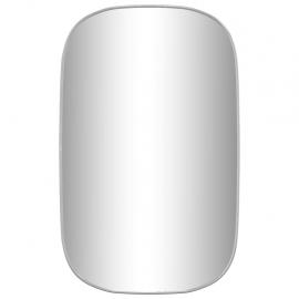 Veggspeil ovalt sølv 80x50 cm , hemmetshjarta.no