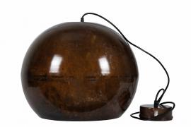 A Lot Dekoration - Taklampe Globe Brun Onyx Ø45x36cm , hemmetshjarta.no