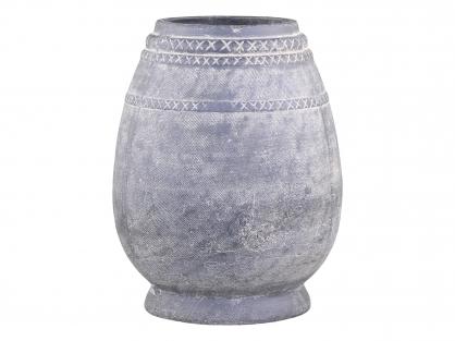 Chic Antique Cholet vase mnster H32 / 25,5 cm antikk svart 1 st , hemmetshjarta.no