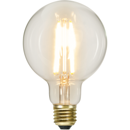 LED-Lampe E27 Soft Glow G95 Dim 3-step , hemmetshjarta.no