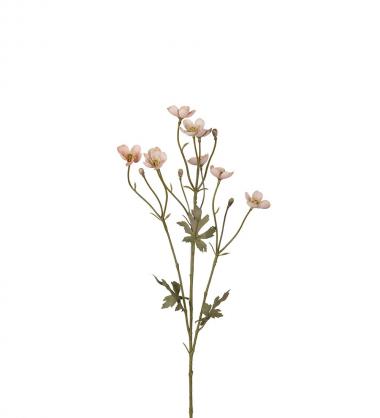 Mr Plant - Kunstig smrblomst 60 cm Rosa Real Touch Trket , hemmetshjarta.no