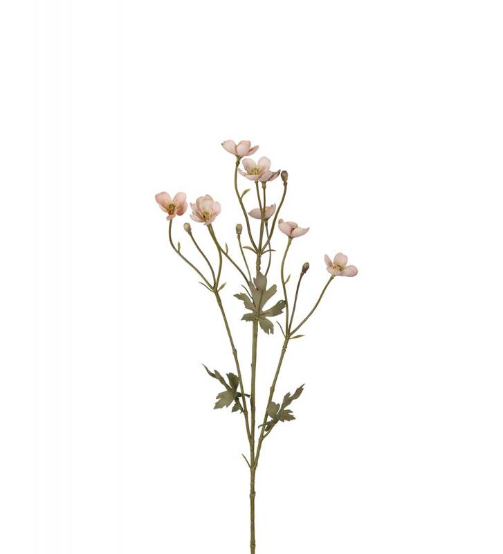 Mr Plant - Kunstig smrblomst 60 cm Rosa Real Touch Trket , hemmetshjarta.no