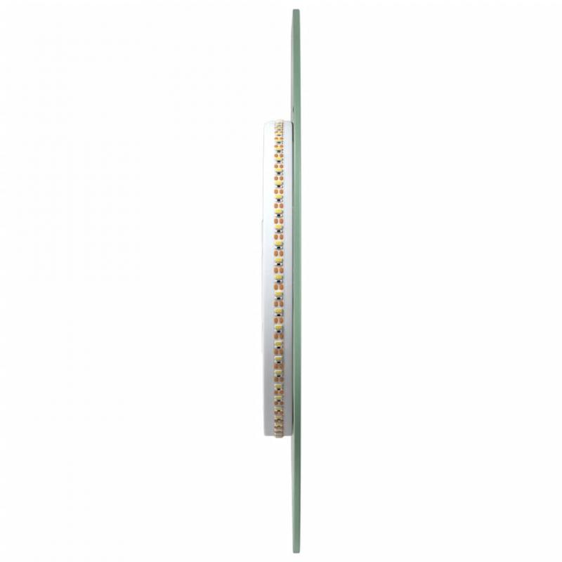 Baderomsspeil LED rundt  40 cm , hemmetshjarta.no