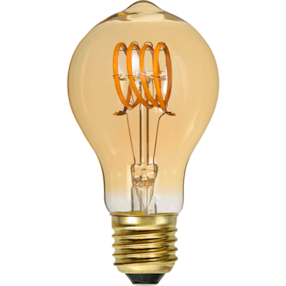 LED-Lampe E27 Decoled Spiral Amber TA60 Dim , hemmetshjarta.no