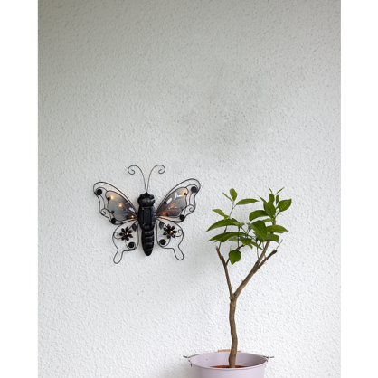 Solcelle dekorasjon Butterfly , hemmetshjarta.no