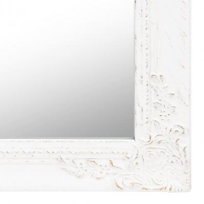 Gulvspeil barokkstil hvit 45x180 cm , hemmetshjarta.no