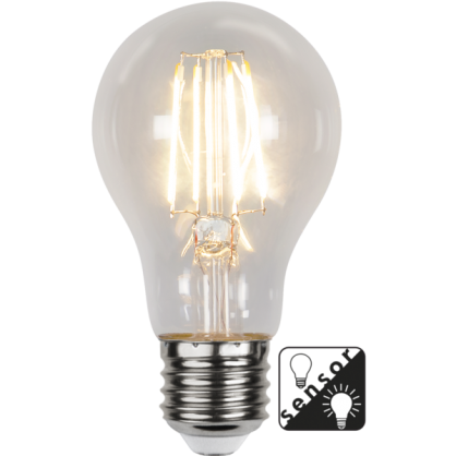 LED-Lampe E27 Sensor 60 lm800/60w Clear , hemmetshjarta.no