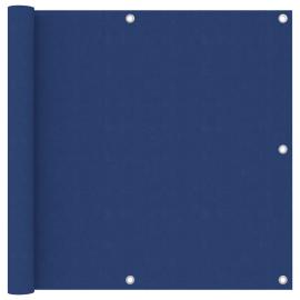 Balkongskjerm blå 90x600 cm oxfordstoff , hemmetshjarta.no