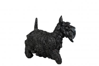 A Lot Dekoration - Dekorasjon Dog Scottish Terrier Poly 13x12,5cm , hemmetshjarta.no