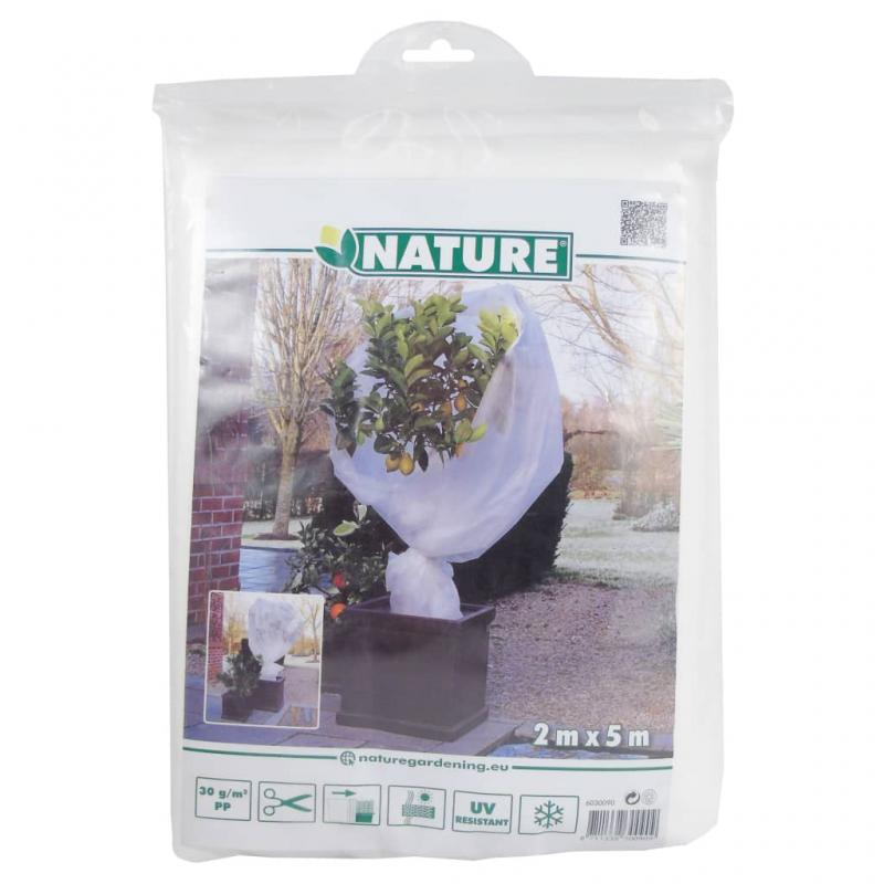 Hage Frostbeskyttelse for planter fleece 30 g/m hvit 2x5 m , hemmetshjarta.no