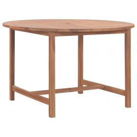 Spisebord for hage Ø 110x75 cm massiv teak , hemmetshjarta.no
