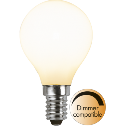 LED-Lampe E14 45 Dim lm470/40w Frostet , hemmetshjarta.no