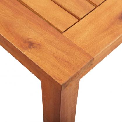 Spisebord for hage 215x90x74 cm heltre akasietre , hemmetshjarta.no