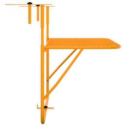 Balkongbord gul 60x40 cm stl , hemmetshjarta.no