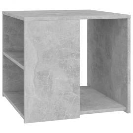 Sidebord 50x50x45 cm betonggrått konstruert tre , hemmetshjarta.no