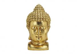 Dekorasjon Buddha XL gull hode magnesia (B/H/D) 27x47x25 cm , hemmetshjarta.no