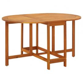 Sammenleggbart spisebord for hage 130x90x72 cm heltre akasietre , hemmetshjarta.no