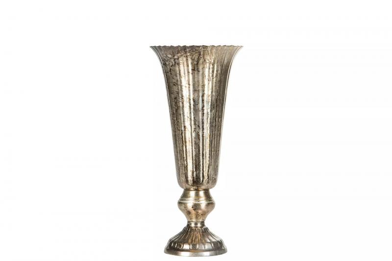 A Lot Decoration - Blomsterkrukke Pokal Rex Champagne 17x36cm , hemmetshjarta.no