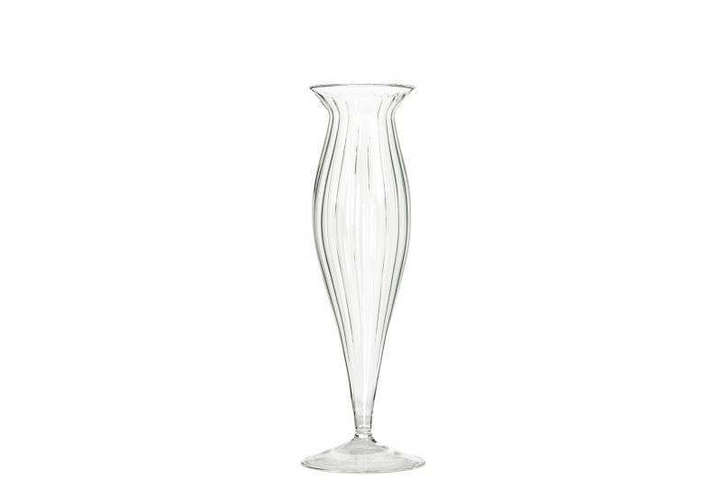 A Lot Dekoration - Vase Glass Nouveau 7,5x23,5cm , hemmetshjarta.no