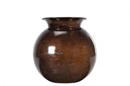 A Lot Dekoration - Vase Polly Brun Onyx 25x11x25cm , hemmetshjarta.no