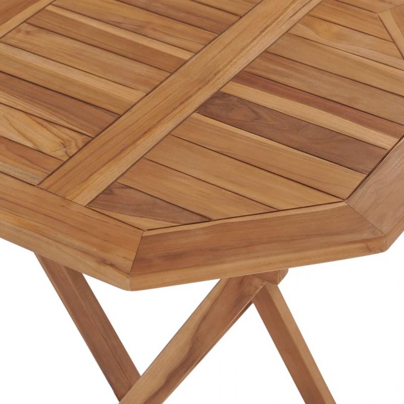 Sammenleggbart spisebord for hage 60x60x75 cm heltre teak , hemmetshjarta.no