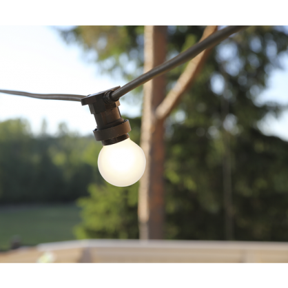 LED-Lampe E27 Outdoor Lighting G45 Varmhvit , hemmetshjarta.no