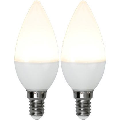 LED-Lampe E14 37 lm250/25w Frostet Basic 2-pakning , hemmetshjarta.no