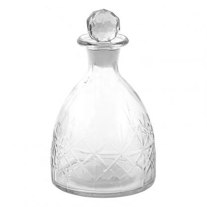 Dekorativ flaske med glasskork Vannkanne i glass , hemmetshjarta.no