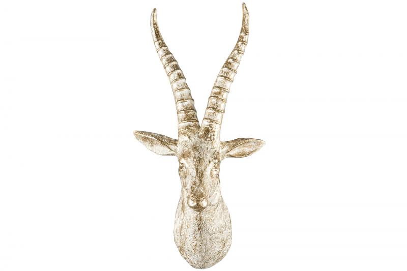 A Lot decoration Antilope 57 cm - Gullvit , hemmetshjarta.no