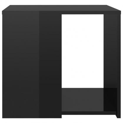 Sidebord 50x50x45 cm svart hyglans konstruert tre , hemmetshjarta.no