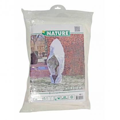 Hage Frostbeskyttelse for planter fleece med glidels 70 g/m hvit 2,5x2,5x3 m , hemmetshjarta.no