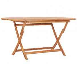 Sammenleggbart spisebord for hage 160x80x75 cm heltre teak , hemmetshjarta.no
