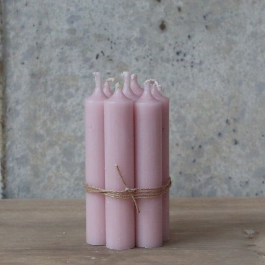 Chic Antique - Kirkelys 4,5 t ikke bundet H11 / 2 cm lys rosa 10-pack , hemmetshjarta.no