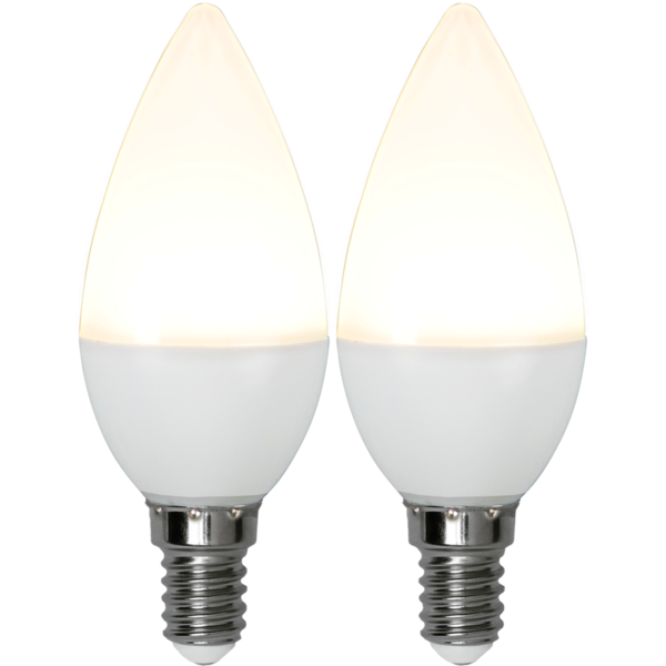 LED-Lampe E14 37 lm250/25w Frostet Basic 2-pakning , hemmetshjarta.no
